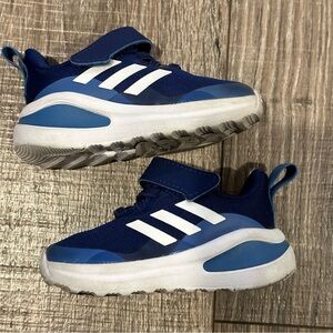 adidas FortaRun EL I Blue/White Boy's Toddler Sneakers - Size 5K NWB GY7607